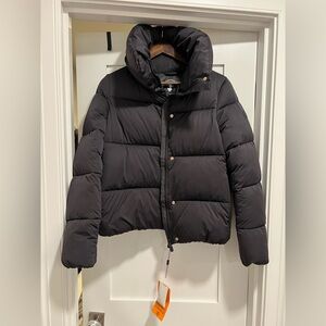 SAVE THE DUCK Felicity Black Puffer Jacket